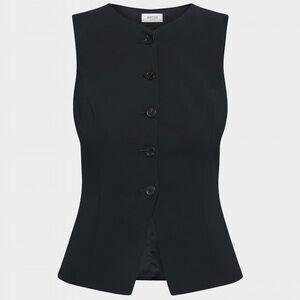 Aritzia Wilfred Regal Vest - Black